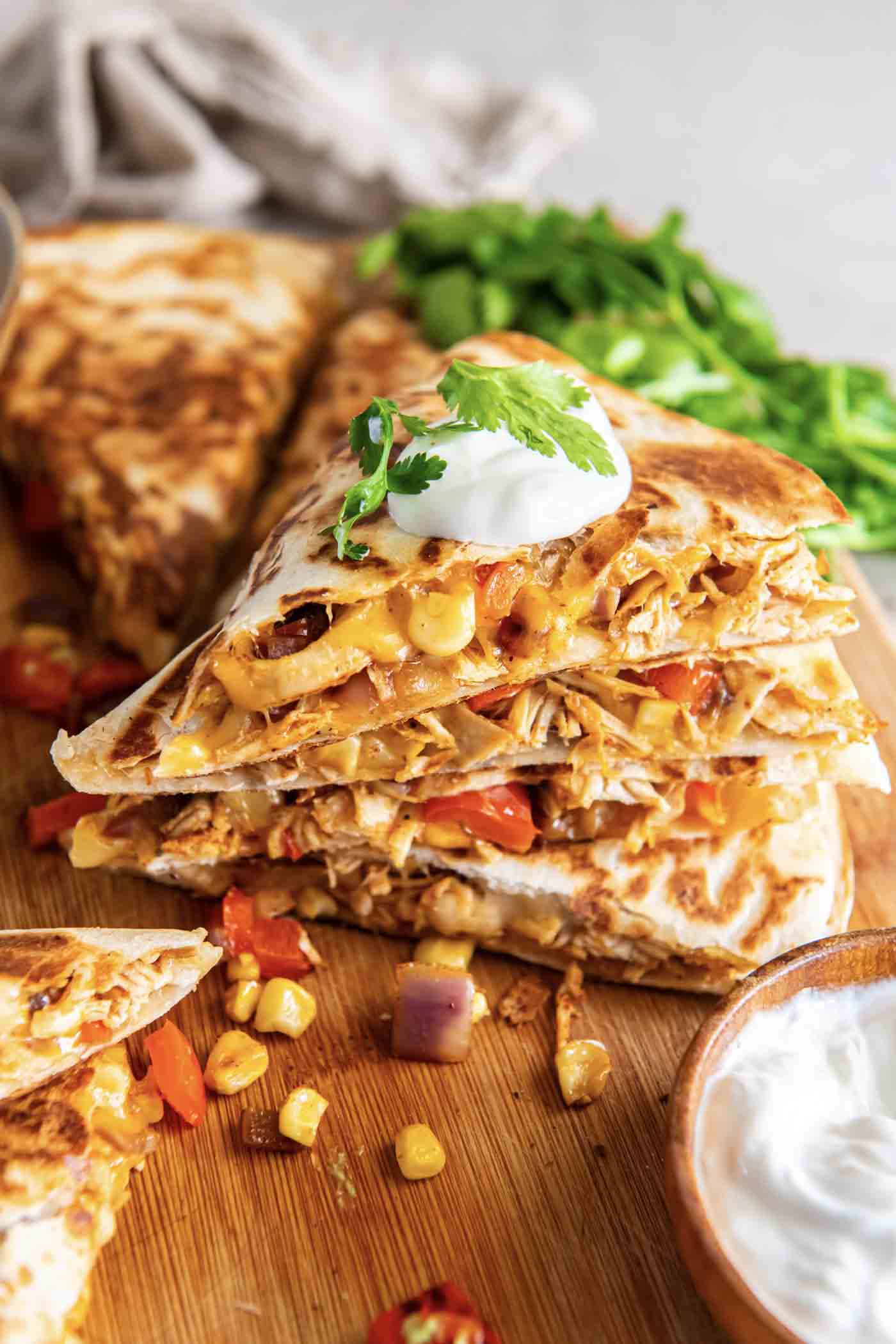 Tavuklu Quesadilla