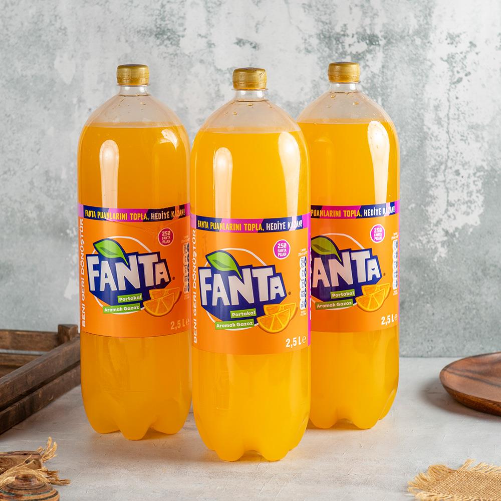 2,5 lt Fanta