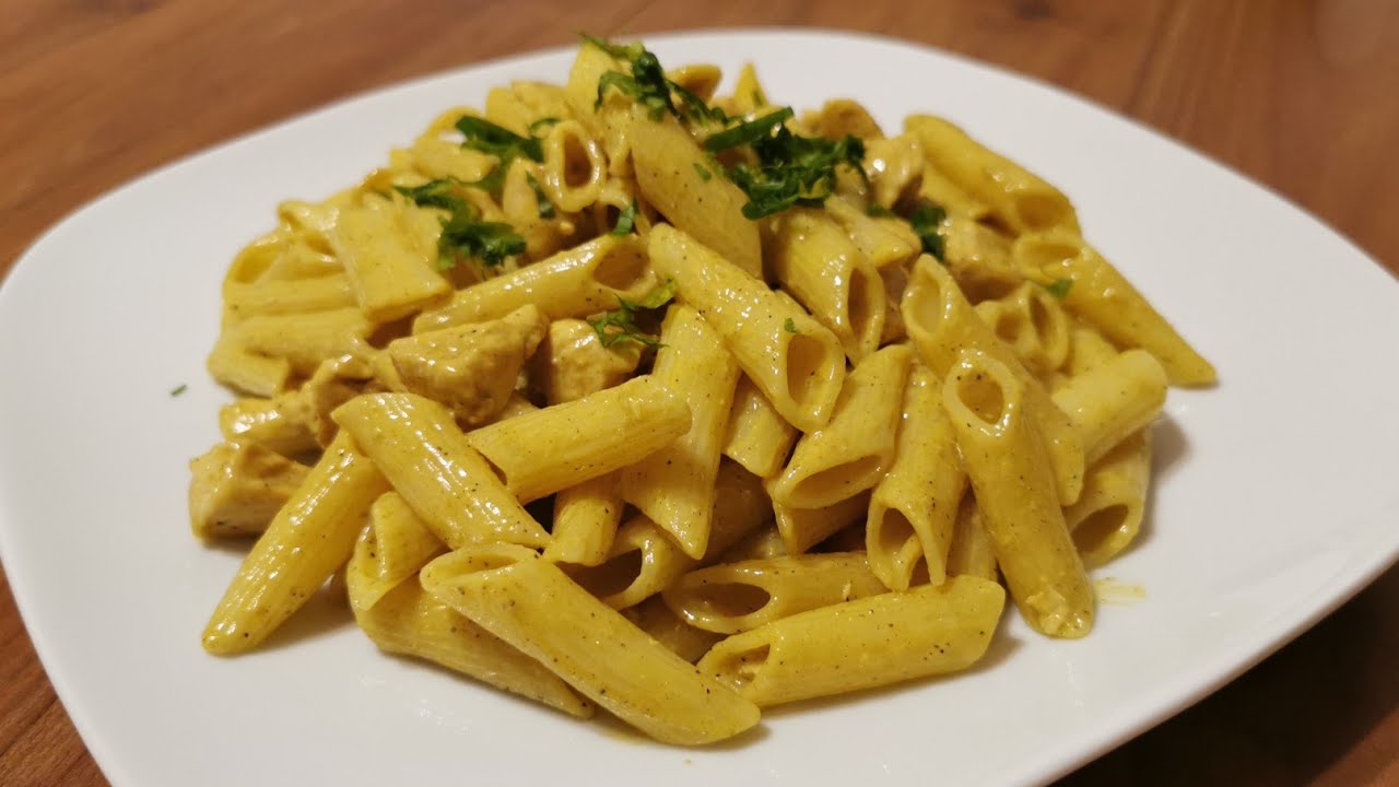 Köri Soslu Penne